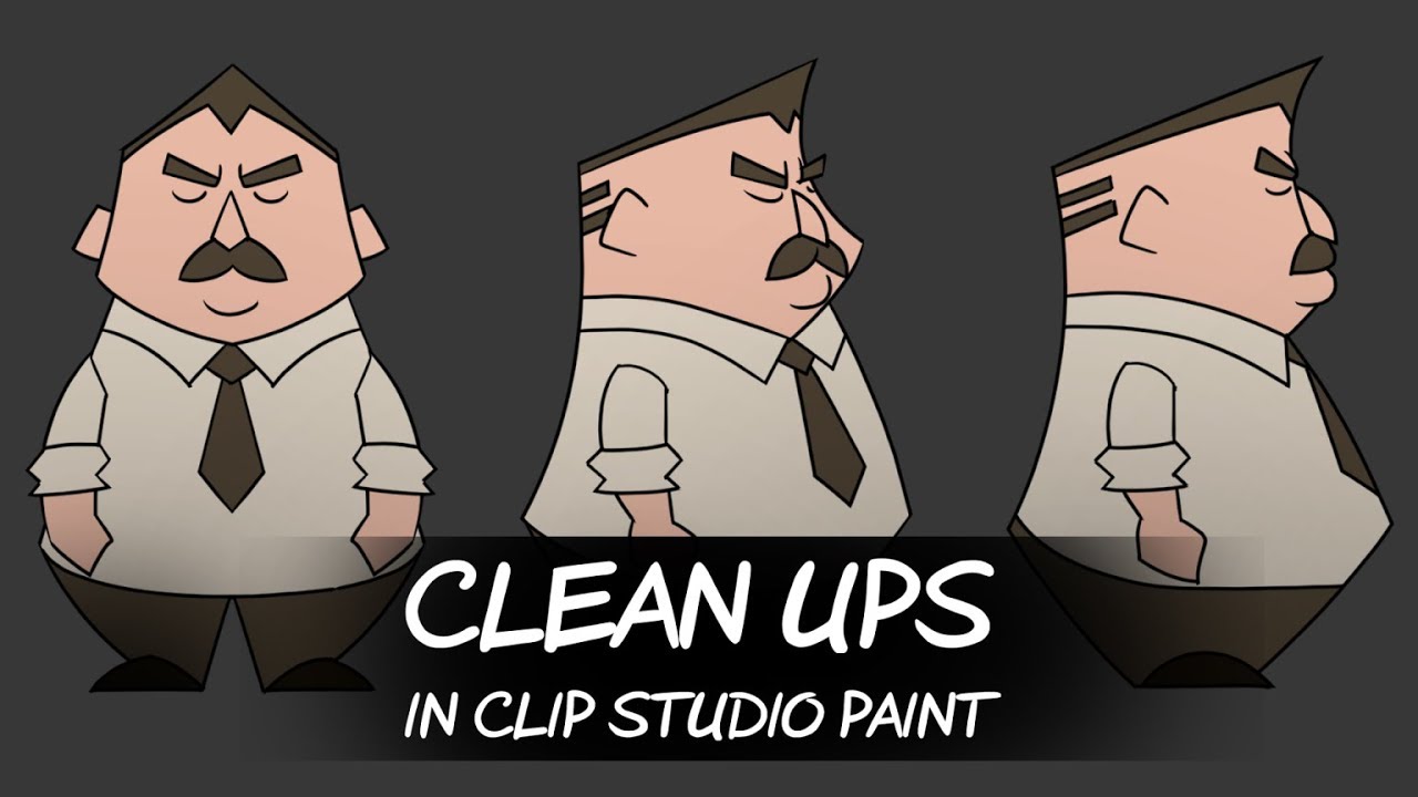 Schöne Lines mit Vektorebenen in ClipstudioPaint