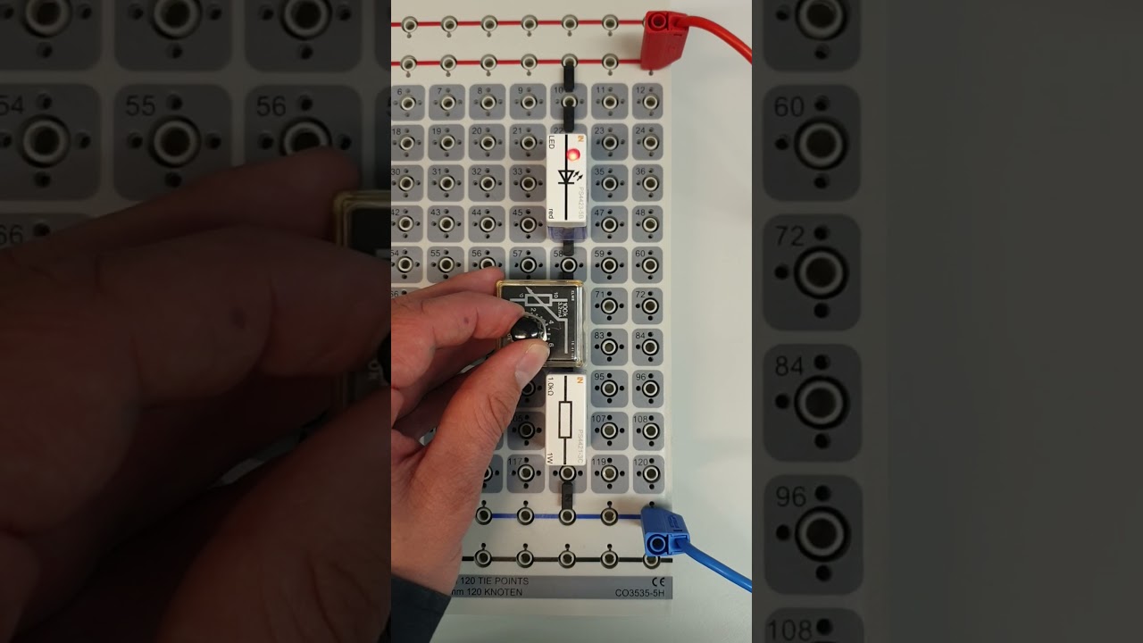 Helligkeit einer LED per Potentiometer einstellen?