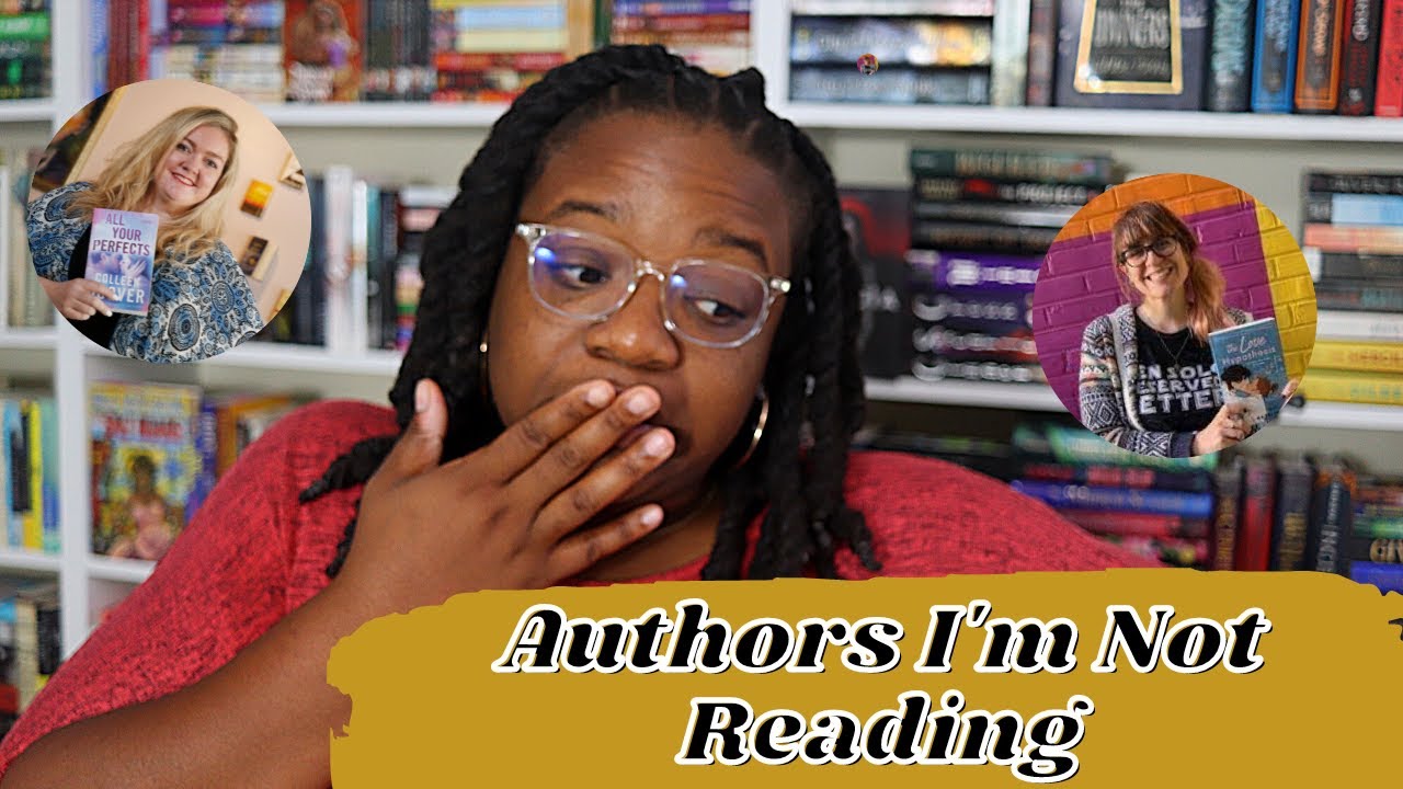 Authors I Have No Interest In Reading