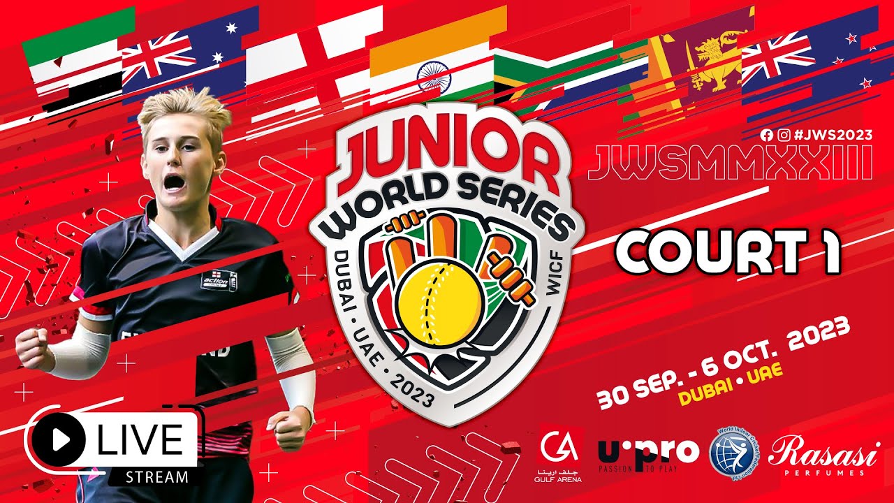 Junior World Series Court 1 | WICF | U-Pro Dubai | Match Day 3