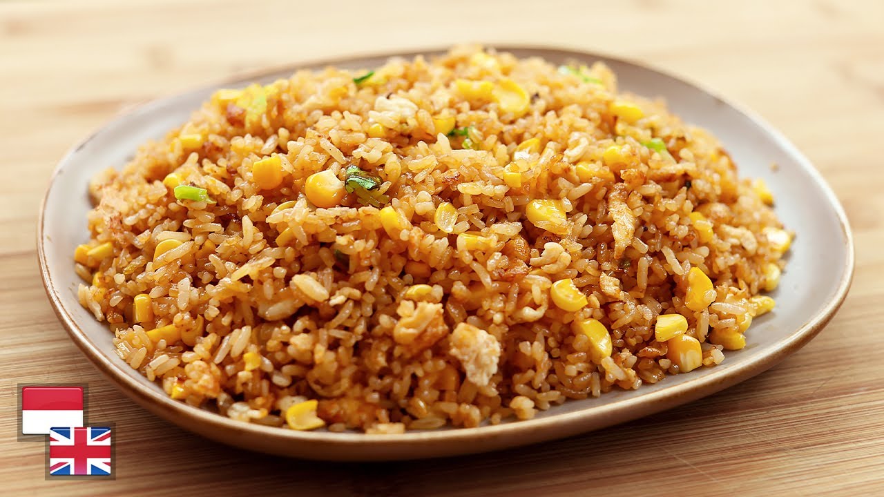 10 Menit Jadi! Resep NASI GORENG TELUR: Dijamin Nambah! [Golden Fried Rice]
