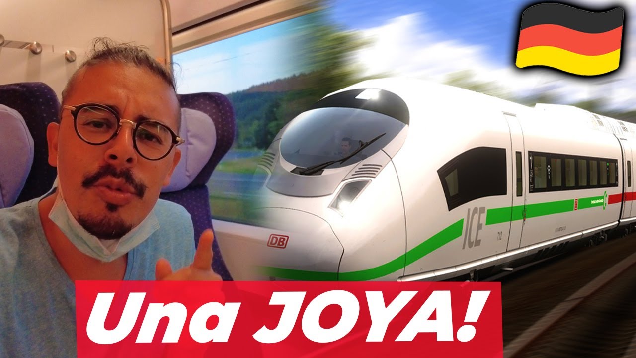🔴🔝¡Los TRENES en ALEMANIA son INCREIBLES!  (Tren Bala - ALTA VELOCIDAD)