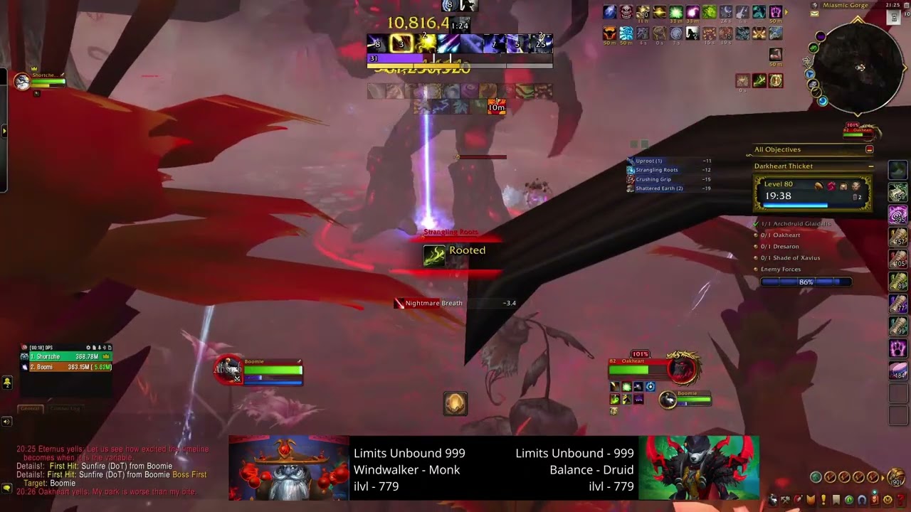 Legion Remix: Darkheart Thicket plus 80 mythic key