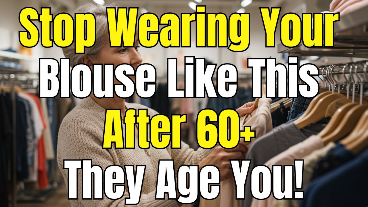7 Blouse Mistakes Women Over 60 Should STOP Making NOW!