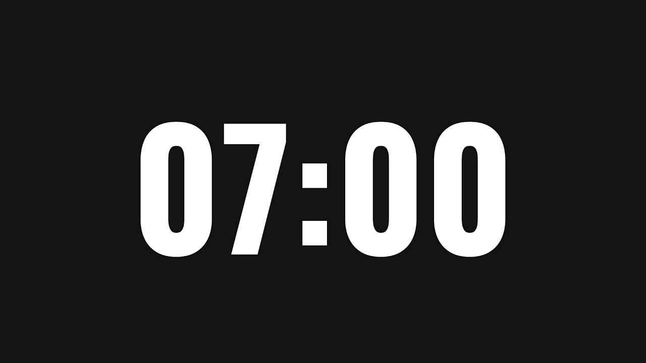 Таймер 7 Минут