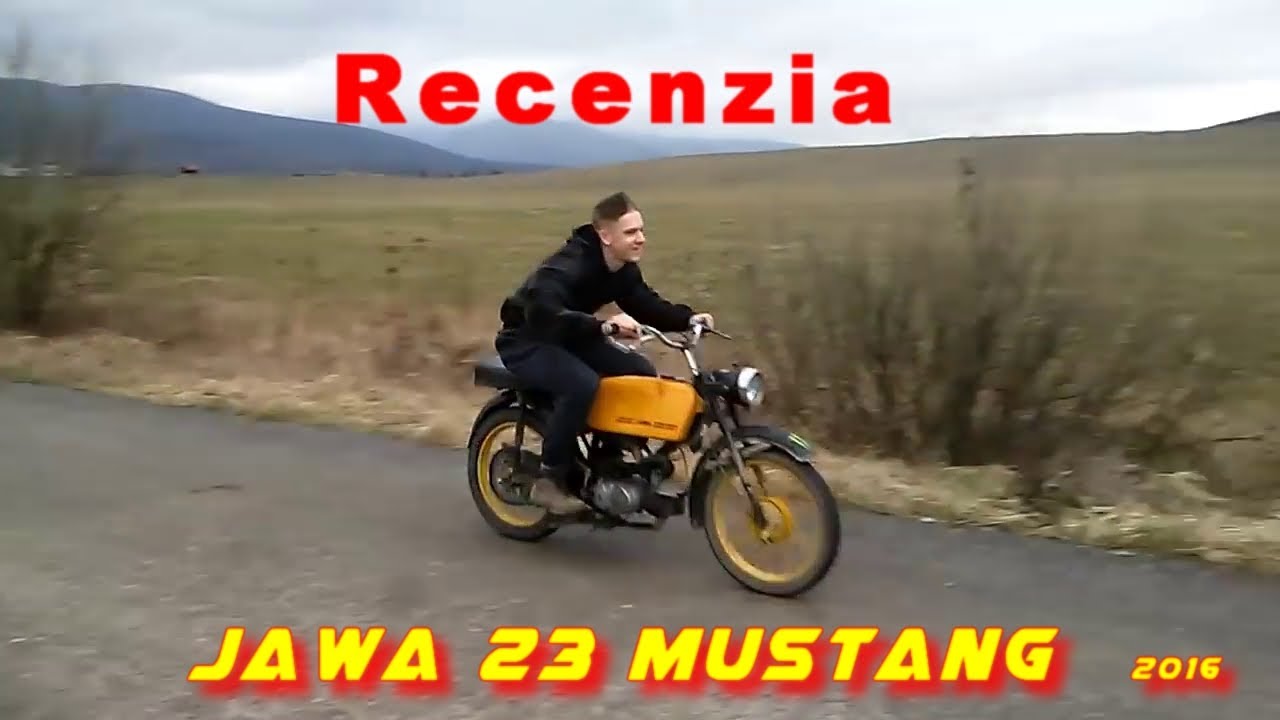Jawa 23 Mustang - Recenzia // 2016