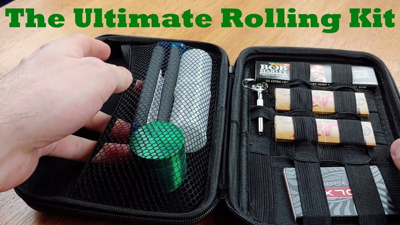 The Ultimate Stoner Kit   Perfect Pregame's Portable Rolling Kit