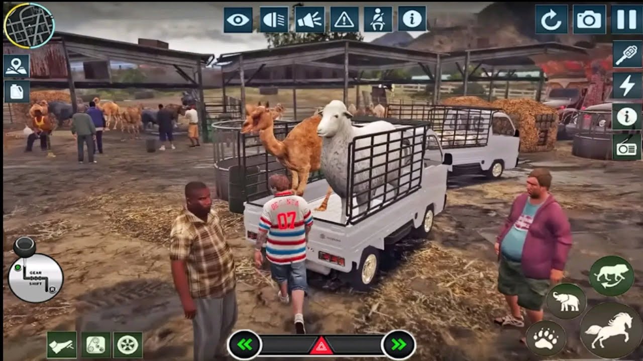Animal Cargo Truck Game Animal Transport Cargo Truck 2024 - #Penguins Gamerz part1