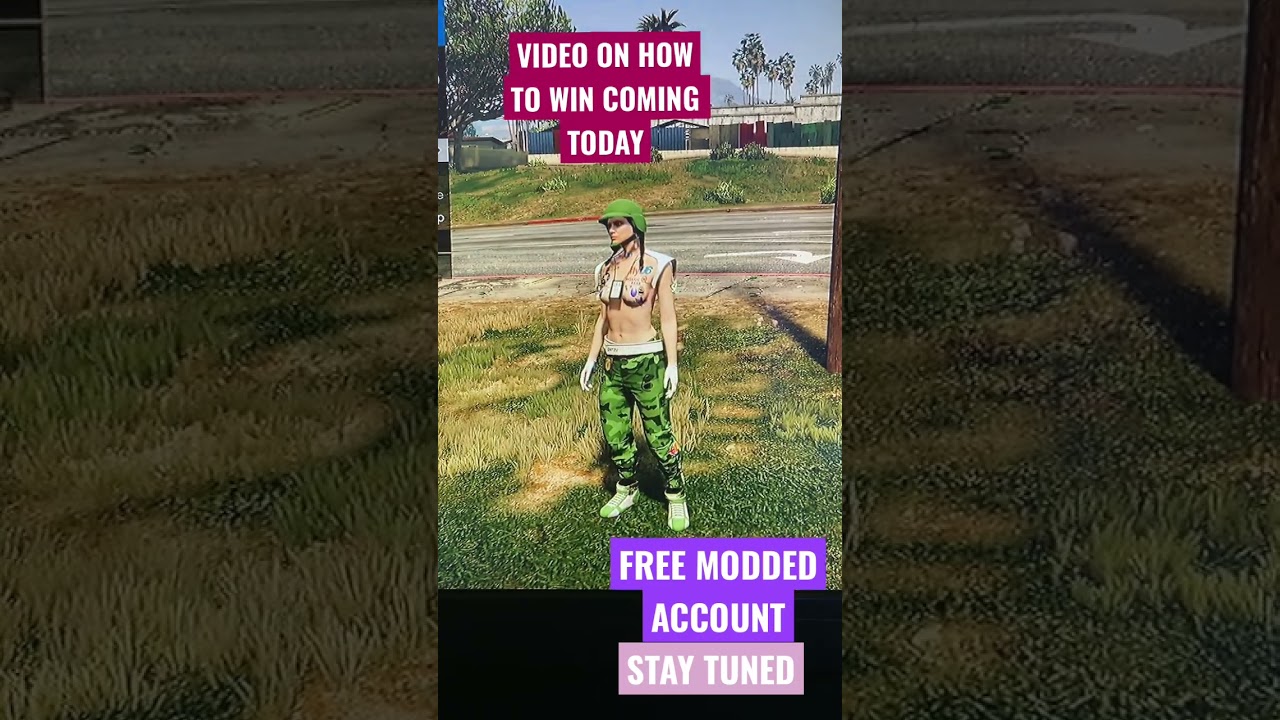 FREE PS5 MODDED ACCOUNT (FAST RUN, VERIFIED SLOTS, MODDED OUTFITS, KD, MONEY AND RANK)