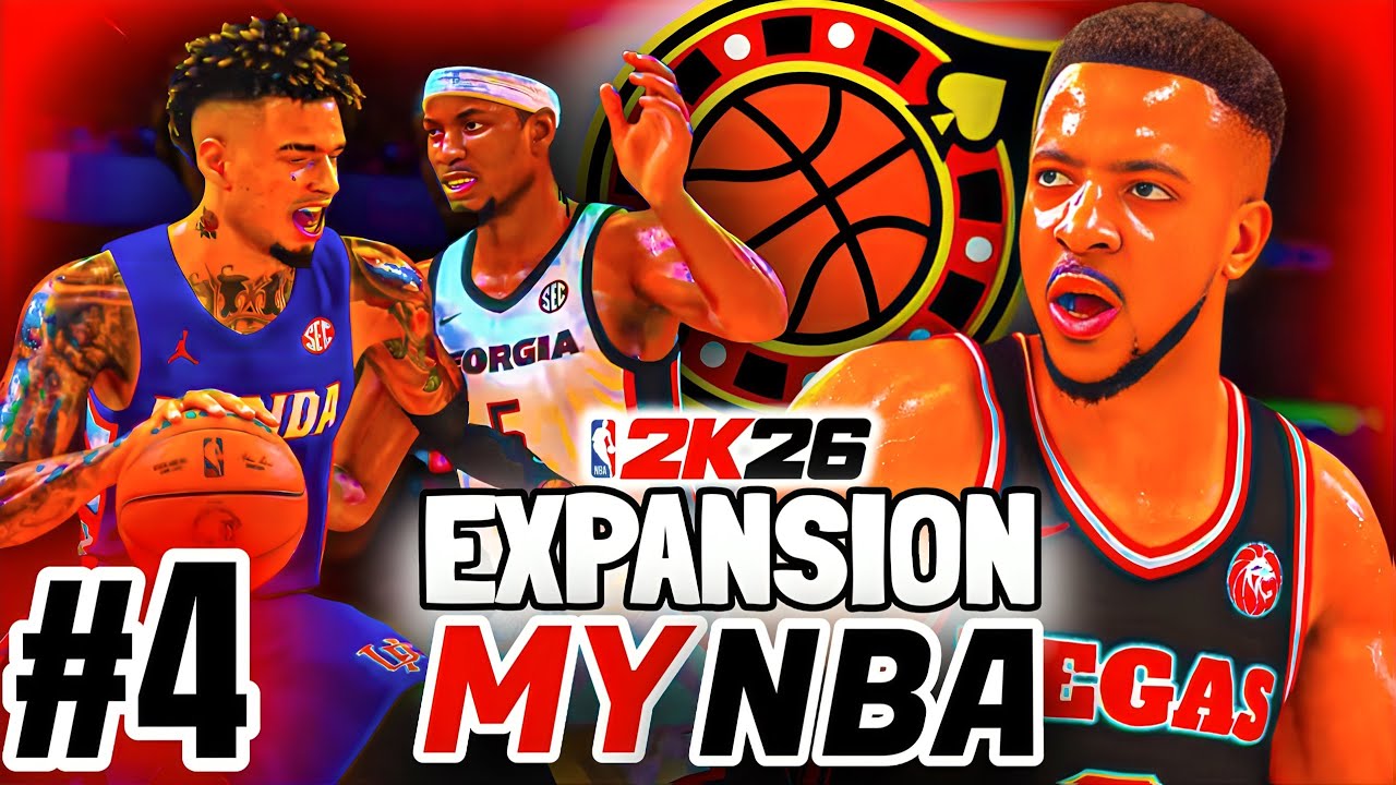 Our FIRST LOOK into the FUTURE! | NBA 2K26 Las Vegas High Rollers Expansion MyNBA Franchise | Ep 4