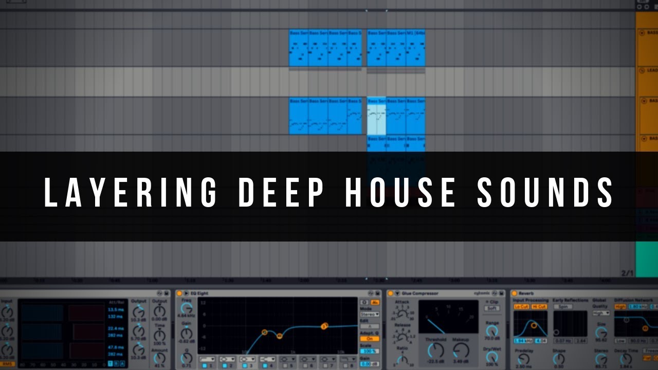 Как накладывать звуки Deep House