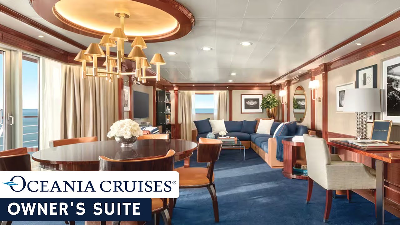 Oceania Marina | Owner's Suite Full Walkthrough Tour & Review | 4k