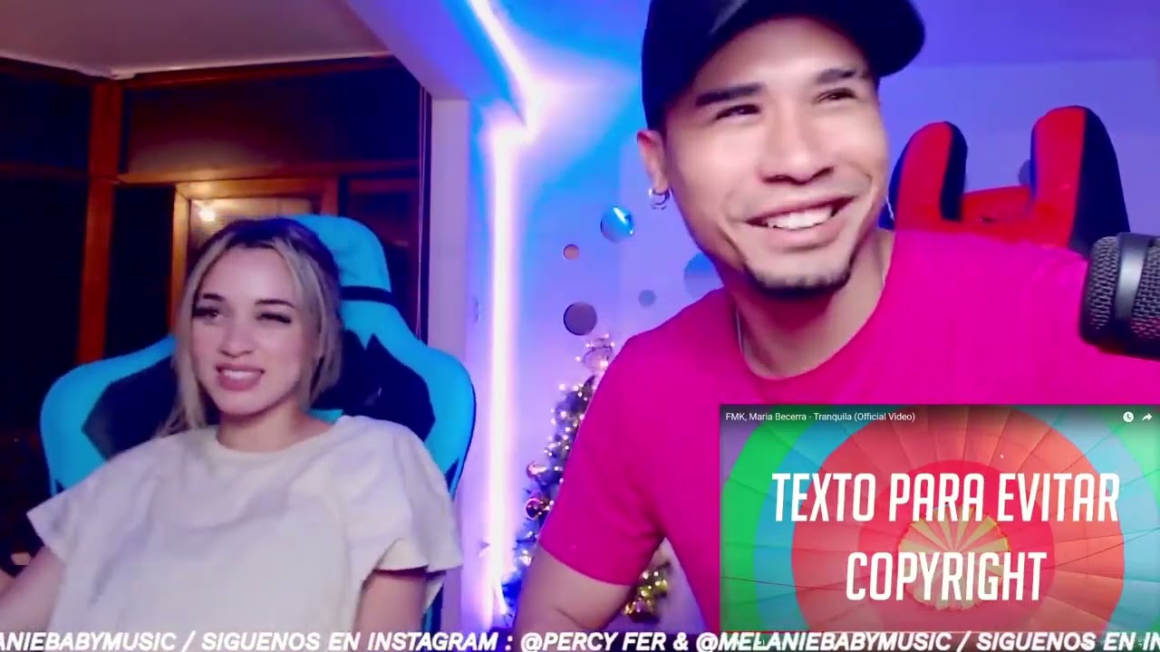 FMK, Maria Becerra - Tranquila (Official Video) || REACCI&Oacute;N🔥😎