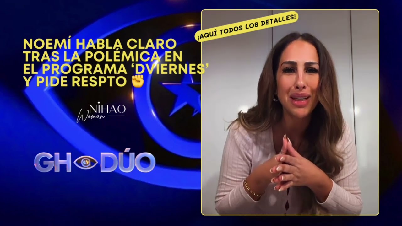 Noemí Salazar responde tras la polémica y pide respeto ✊  
