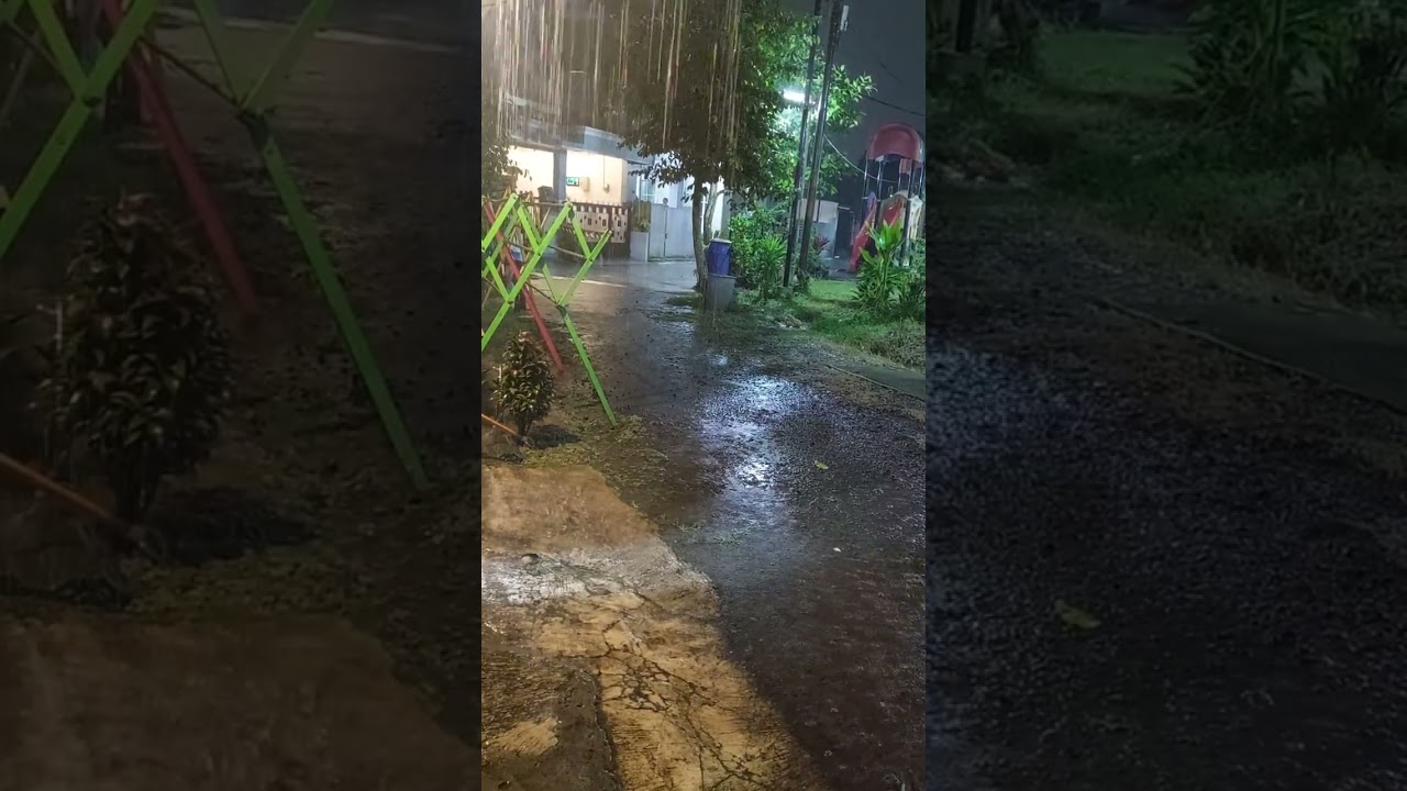 Heavy Night Rain Sounds 🌧️ | 2 Hours Relaxing Rain Ambience for Sleep