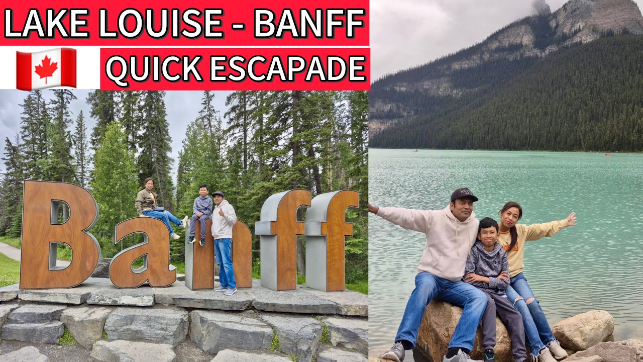 TRIP TO BANFF AND LAKE LOUISE | LIFE ABROAD | @NepalipinoTV 