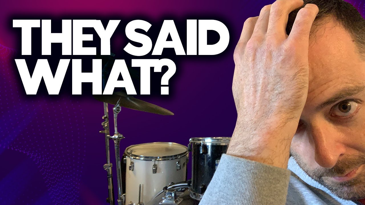 The 10 Biggest Lies About Playing The Drums