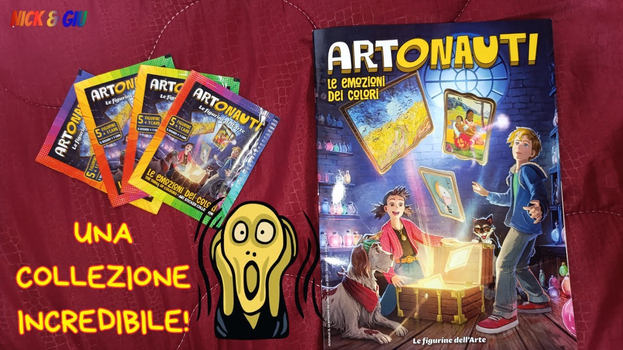 ARTONAUTI 2025 Le Emozioni dei Colori - Le Figurine Dell'arte! - Unboxing!
