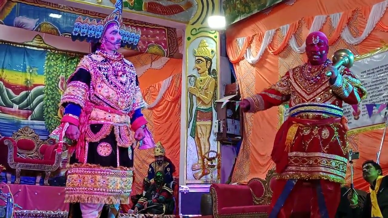रामलीला का नवां दिन की लीला -अंगद रावण संवाद और लक्ष्मण शक्ति व रामरावणी,