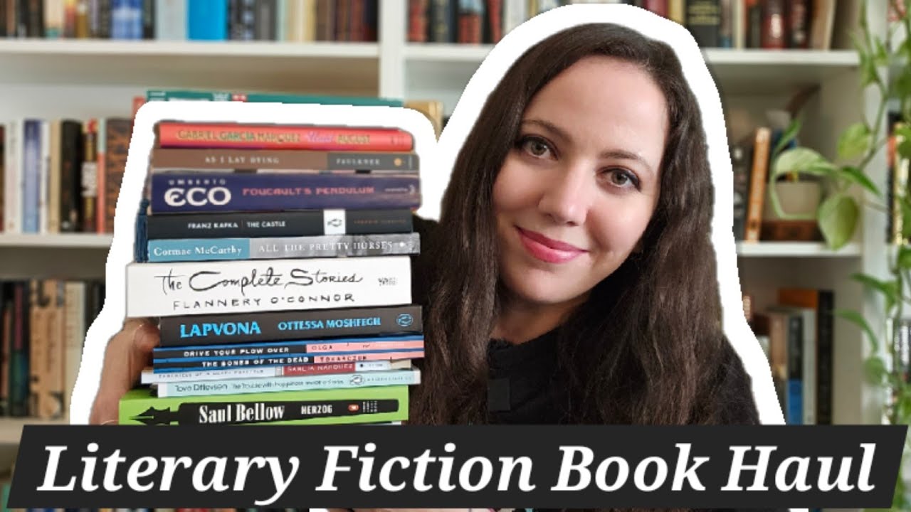 Literary Fiction BOOK HAUL | Cormac McCarthy, Gabriel García Márquez, William Faulkner, and MORE