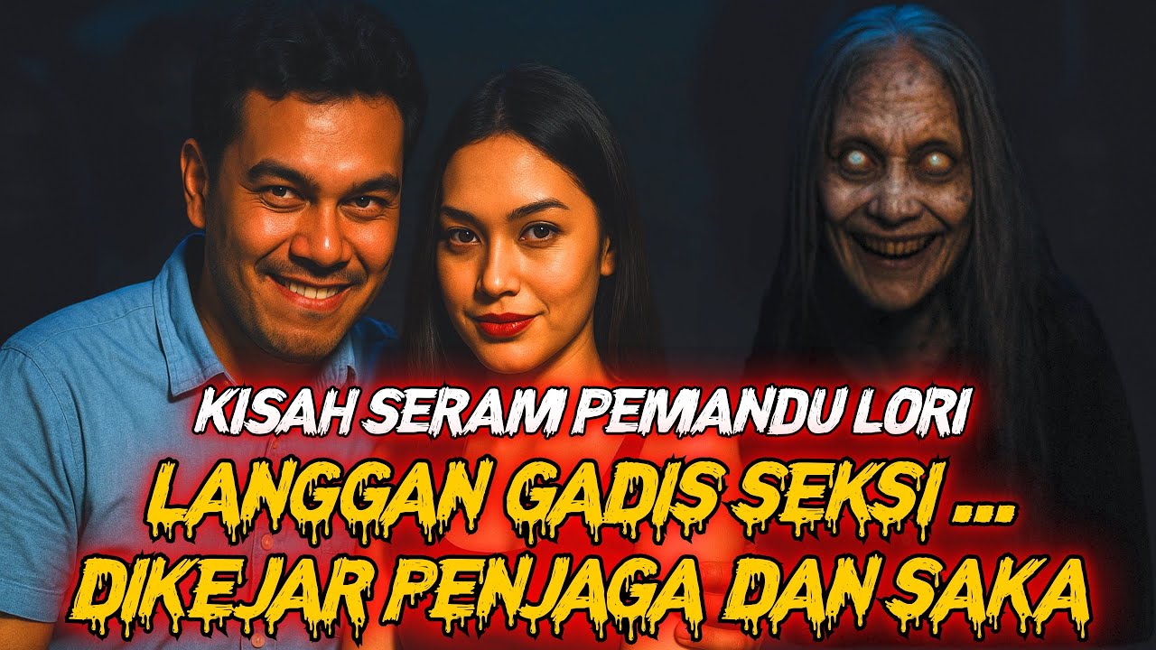 KISAH SERAM | PEMANDU LORI DIHANTUI SAKA DAN PENDAMPING LEPAS JEMPUT GADIS MISTERI‼️(JOHOR)