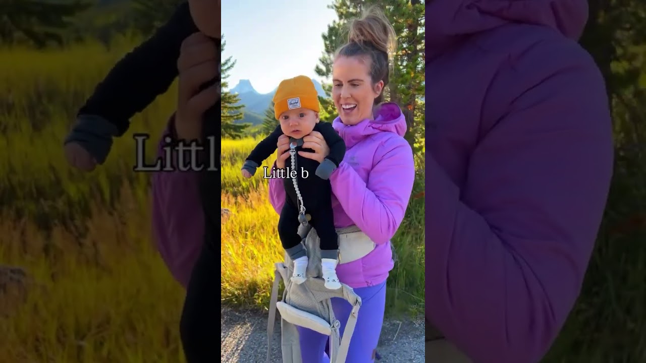 How to layer your baby for a fall hike #hikingmom #hikingwithkids #hikingwithbaby