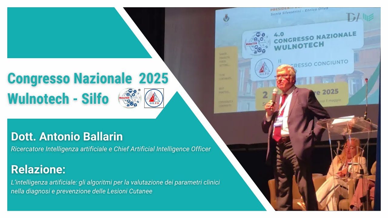 L’IA nella valutazione delle lesioni cutanee | Dott. Antonio Ballarin | Wulnotech 2025