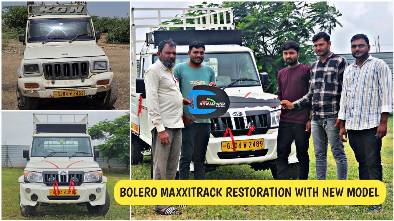 Bolero Maxxitrack restoration with new model 😍