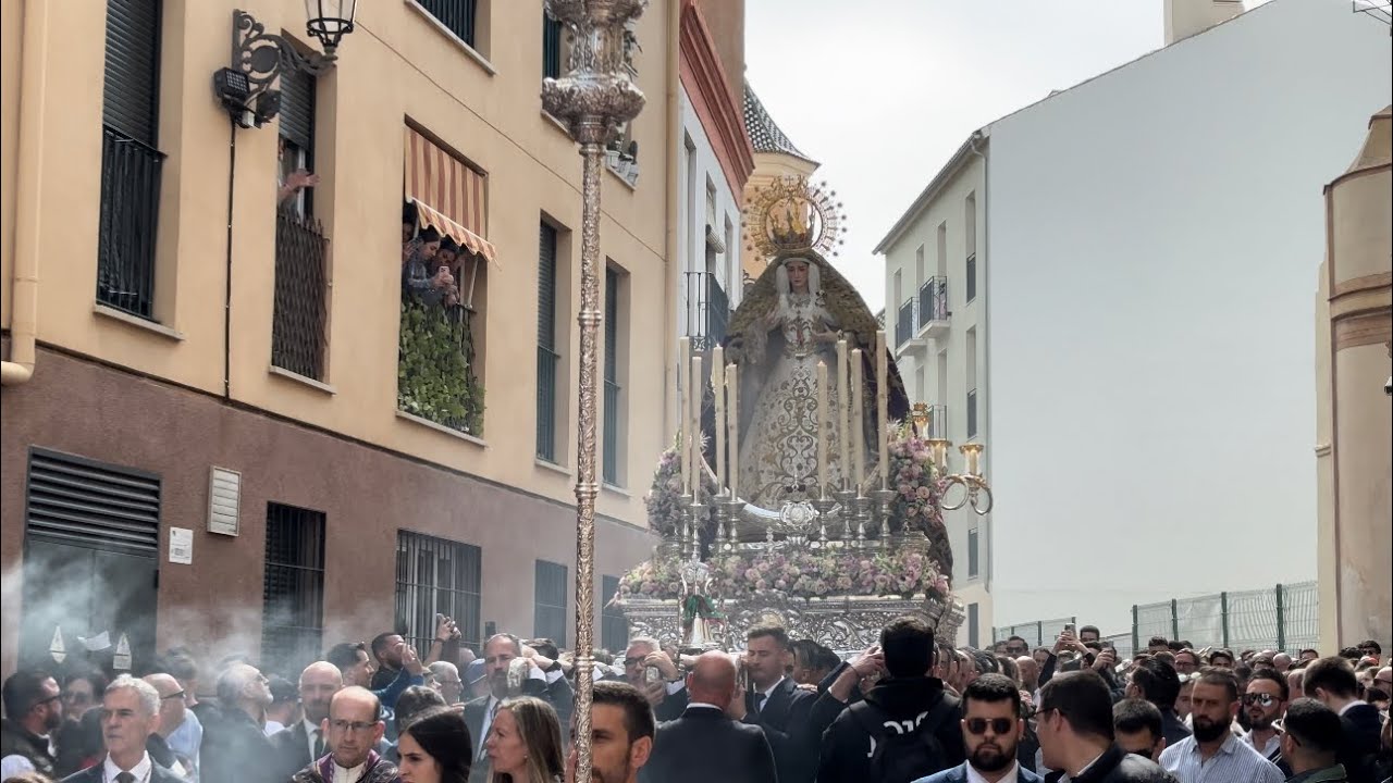 4K | TRASLADO ARCHICOFRADÍA DE LA SANGRE | Calle Parras | Málaga 2025