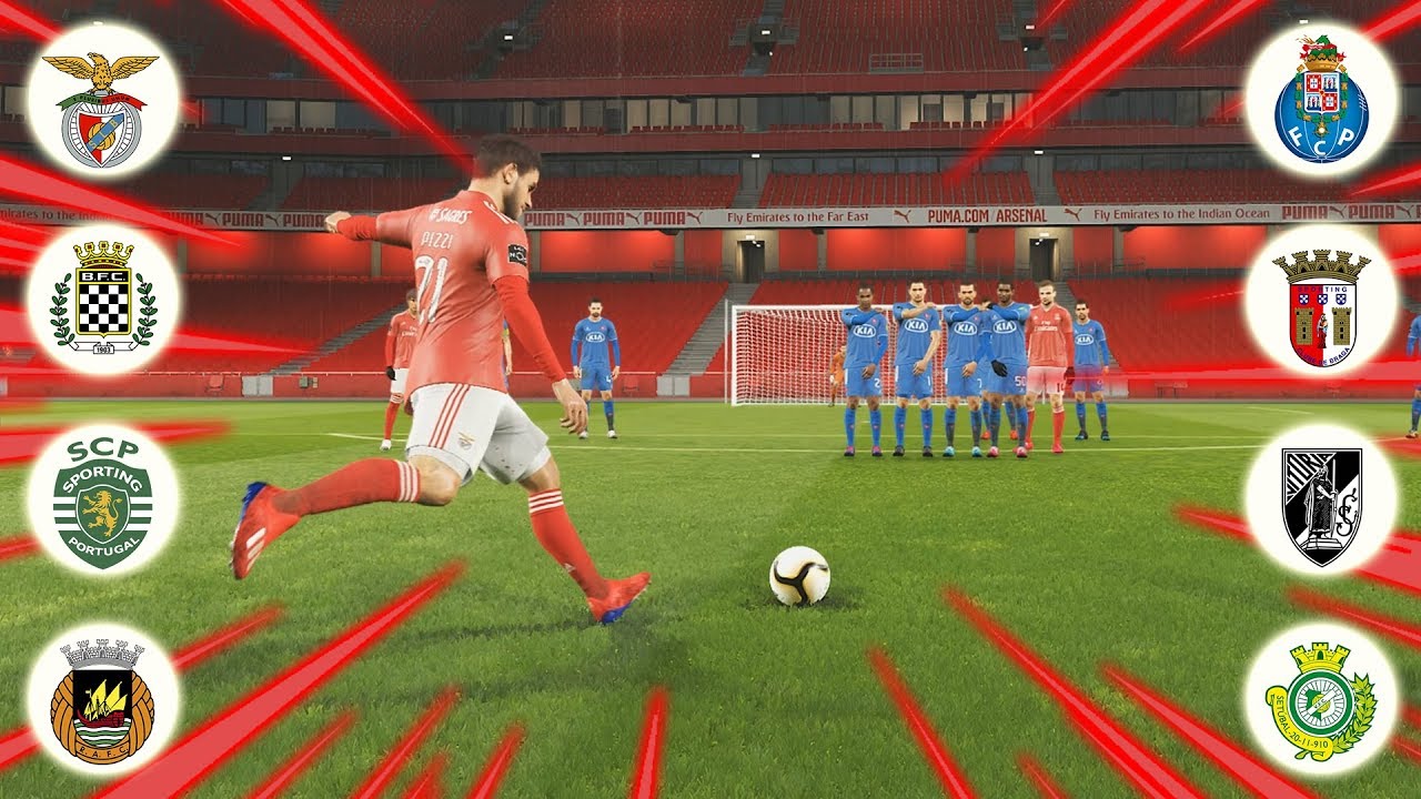COMEÇA O CAMPEONATO PORTUGUÊS DE FALTAS! | PES 2019