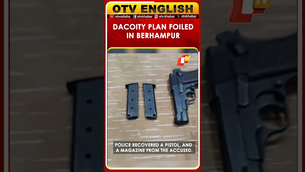 Four Arrested With Firearm, 12 Live Rounds in Berhampur Night Operation