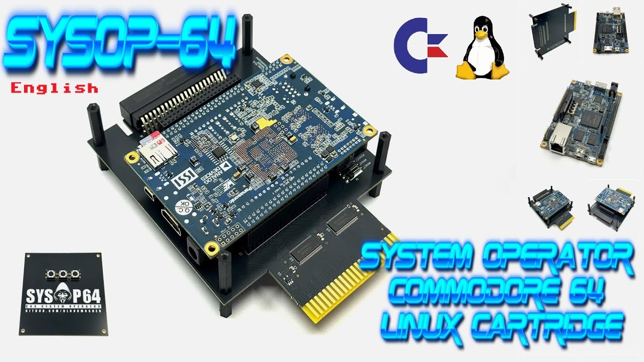🔥 SYSOP‑64 🐧 превращает Commodore 64 в МАШИНУ БУДУЩЕГО! 🤯
