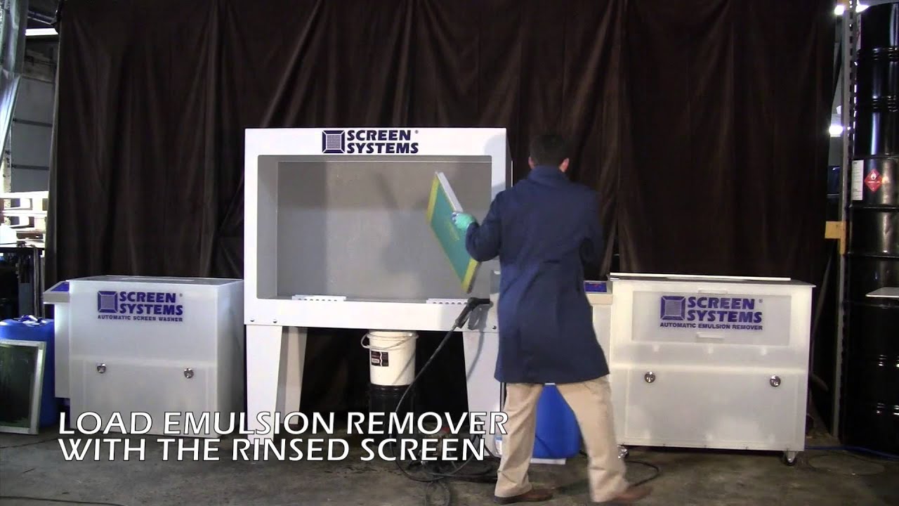 Screen Reclaiming Process