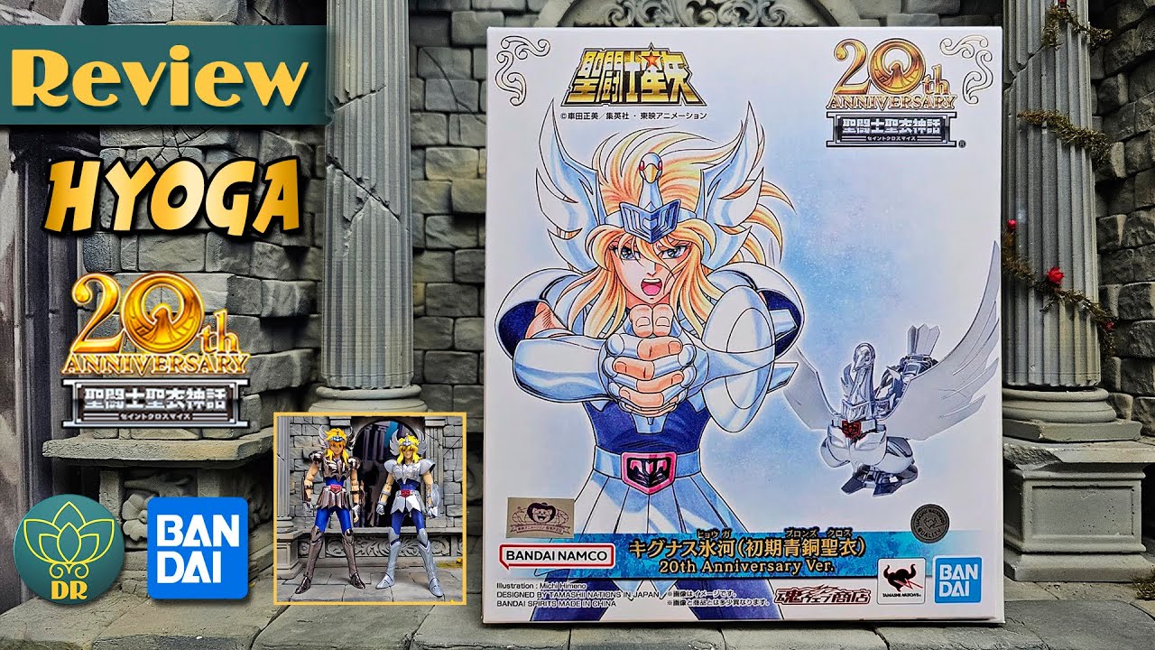 HYOGA DE CISNE Saint cloth Myth 20TH Anniversary Unboxing e Review BR