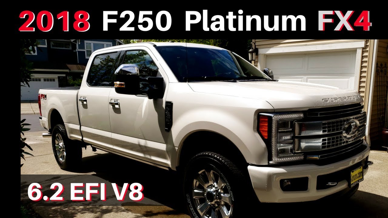2018 Ford F250 Platinum FX4 - Super Duty - CUSTOM ORDER - Walkaround and Overview