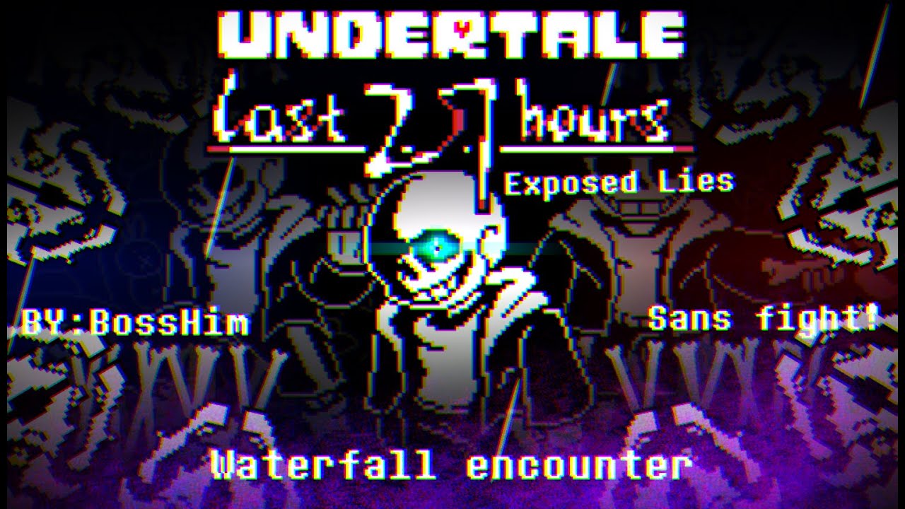 Undertale: The Last 27 Hours Sans Waterfall encounter Game Released! | By BossHim [Undertale AU]