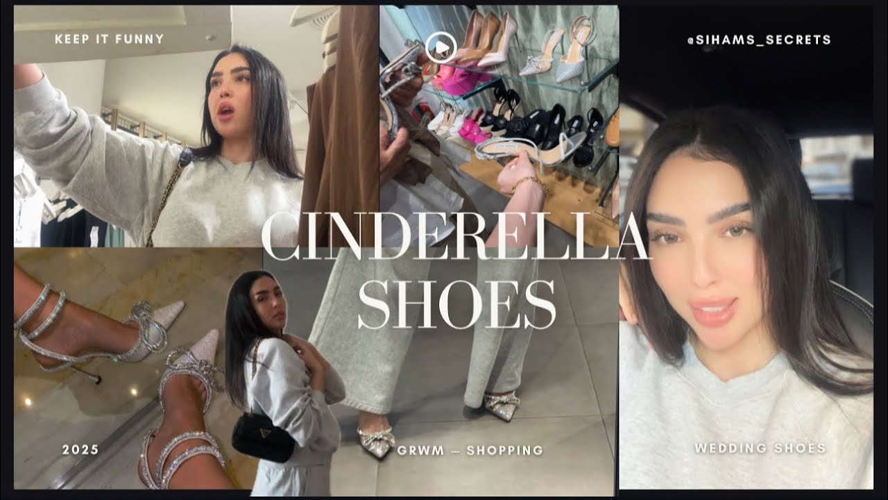 CINDERELLA SHOES 💍| GRWM🦩|shopping🛍️|late lunch🥙| البحث على حذاء سندرلا🩰💫| (new program)😍..