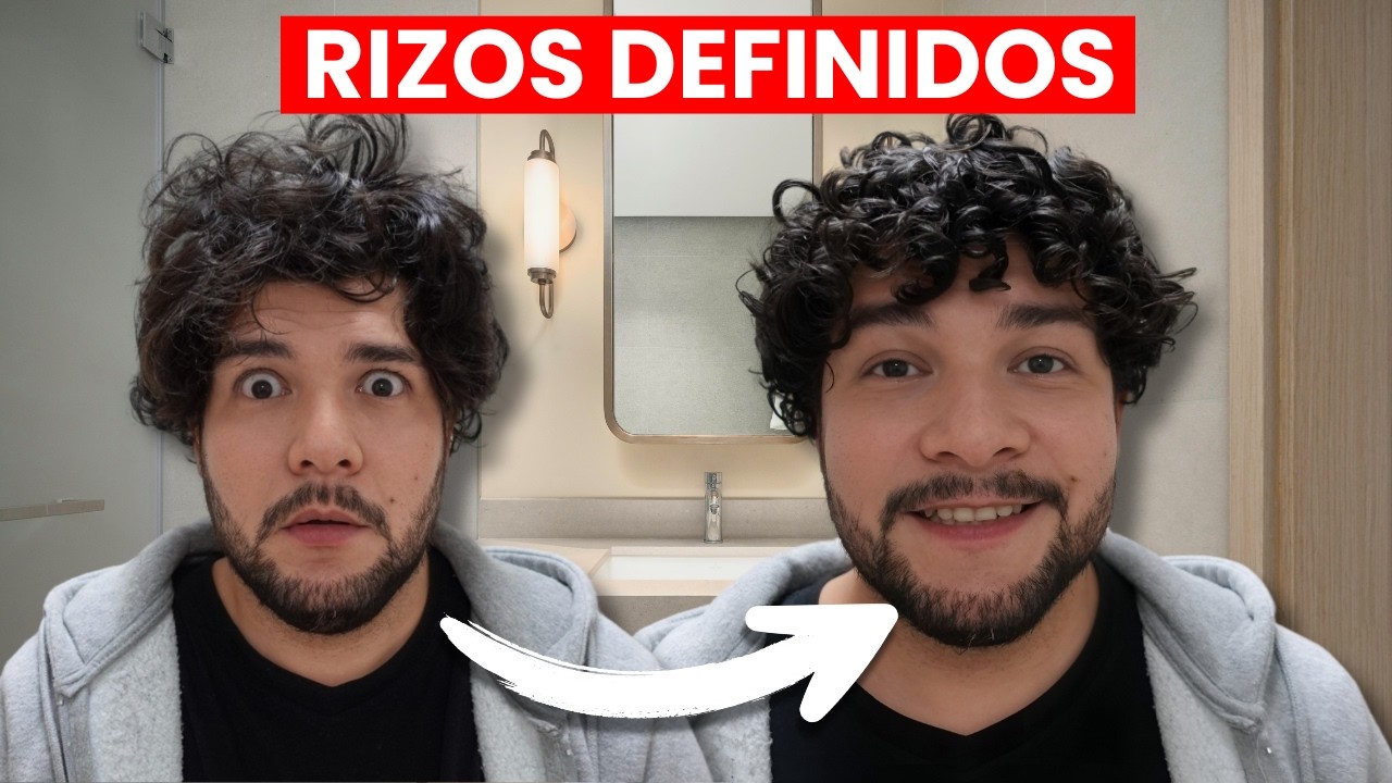 Cómo PEINAR el CABELLO RIZADO HOMBRE (y dejar de odiarlo)