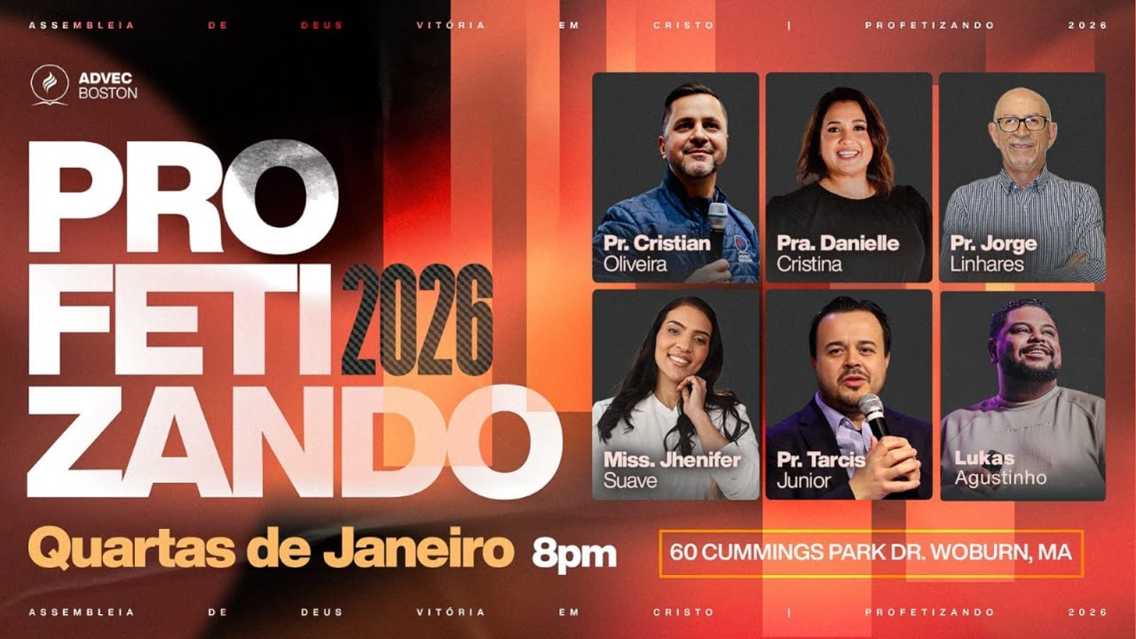 PR. JORGE LINHARES| CONFERENCIA PROFETIZANDO - 01/21/2026 - 8:00P PM