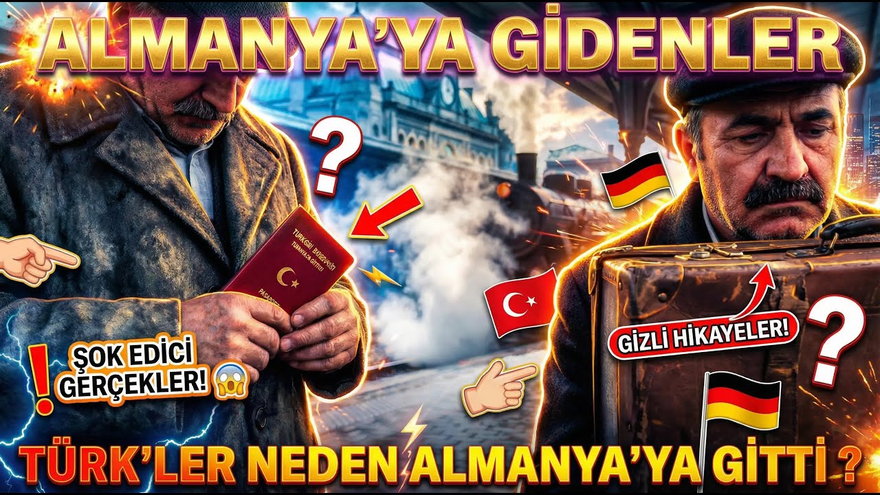 Bir Tren, Bir Bavul, Bir Ömür: Almanya’ya Göç Eden Türkler