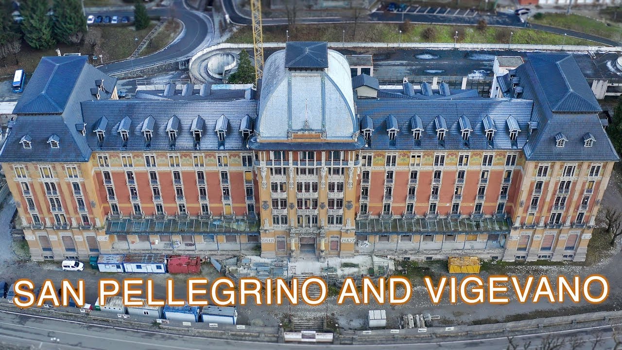 Lesser known Italy: San Pellegrino & Vigevano | 4K Aerial Drone Video