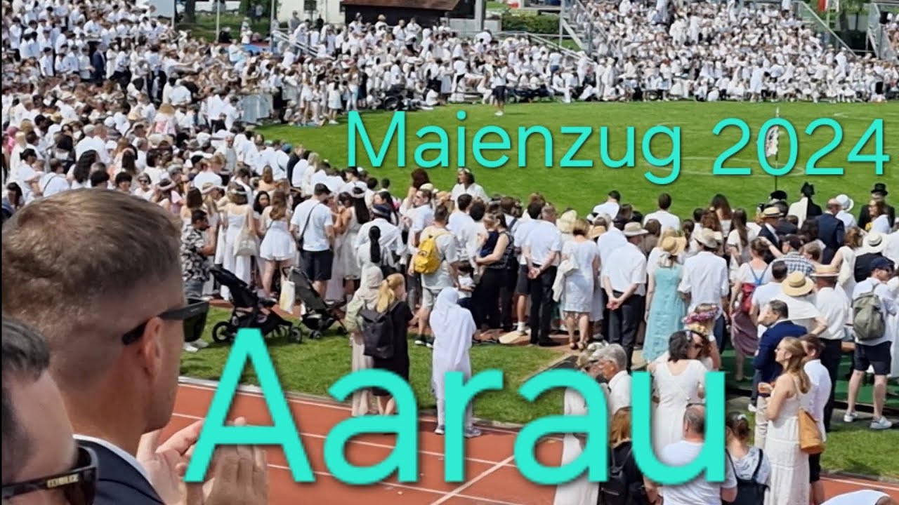 Maienzug Aarau 2024 Switzerland