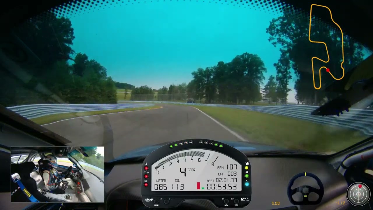 2:00.8 - BMW E46 M3 - Watkins Glen