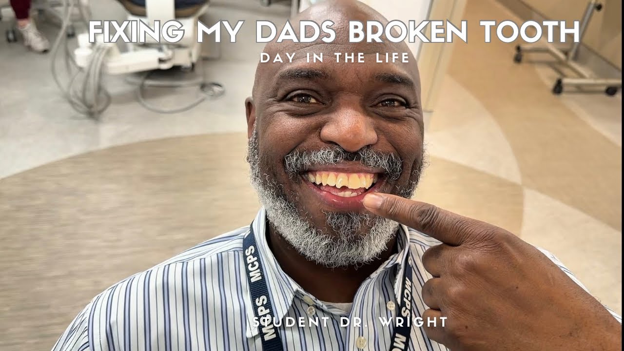 Fixing My Dad's Broken Tooth: D3 Day in The Life