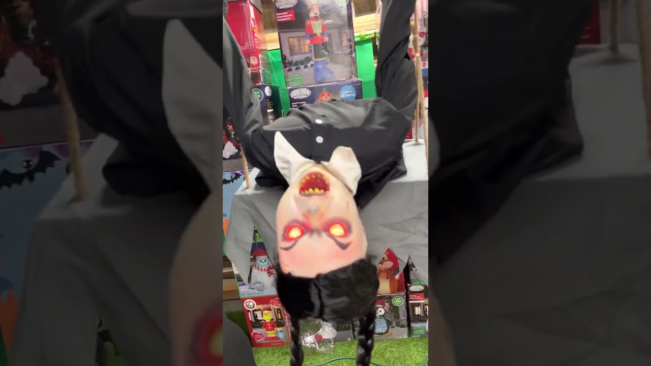 Spirit Halloween 2023 Menacing Molly animatronic demo!