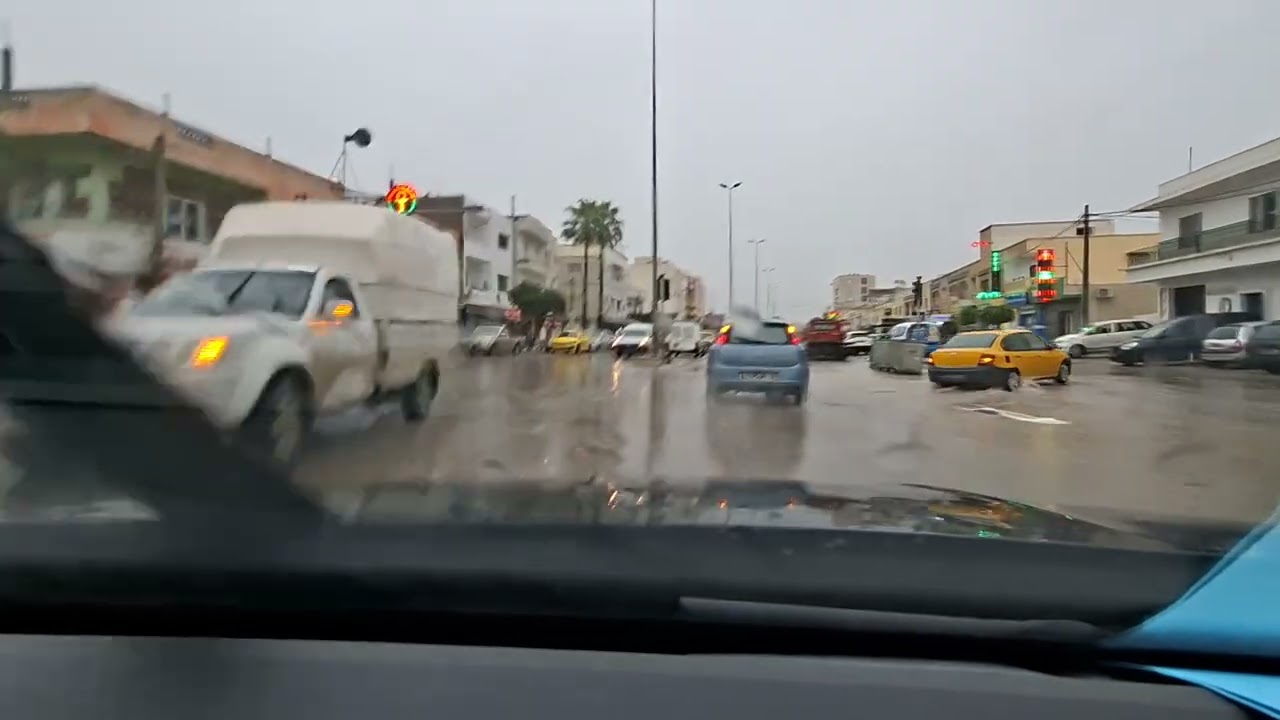 امطار غزيرة اريانة الصغرى