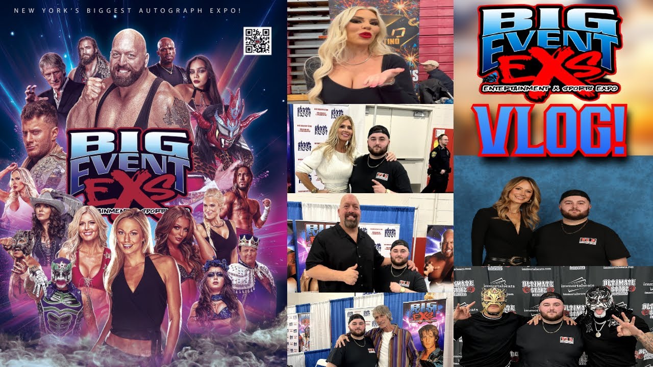 MEETING STACY KEIBLER, TORRIE WILSON, THE BIG SHOW, KEVIN VON ERICH & MORE! THE BIG EVENT NY VLOG!