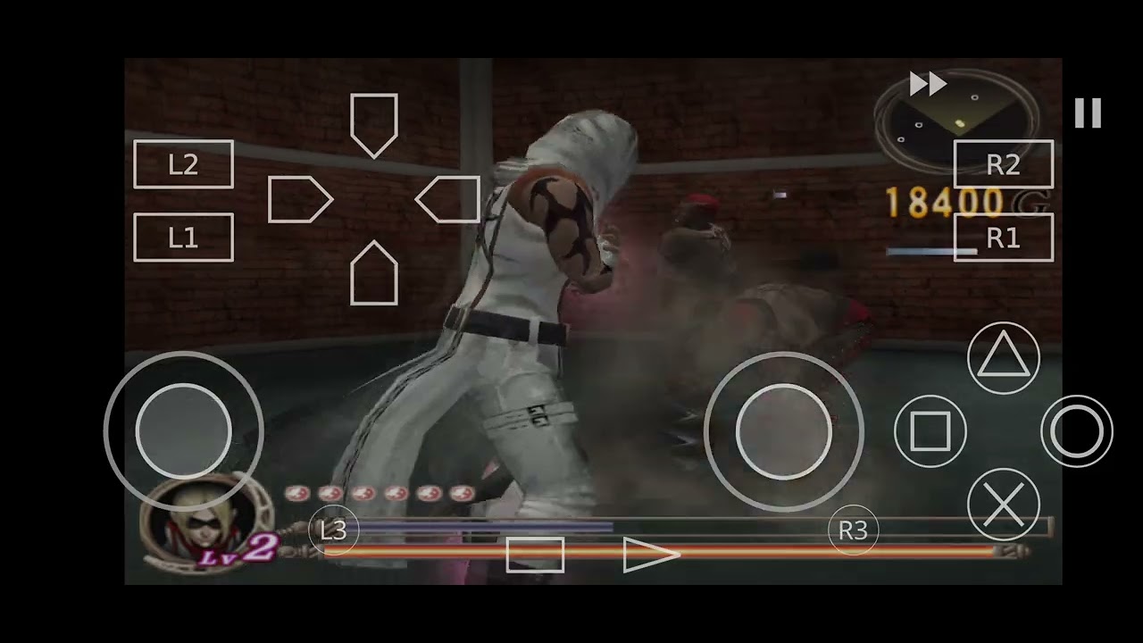 God hand New Gameplay moddes ISO  playing on ATHERSX2 60FPS ANDROID 2025+DOWNLOAD LINK MUST TRY