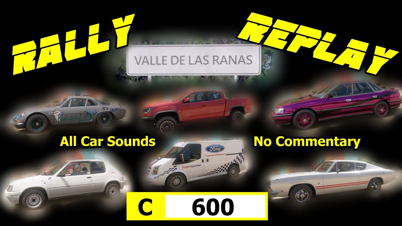 Rally Replay (All Game Sound, No Commentary) - Forza Horizon 5 Custom Rally Competition - C Class