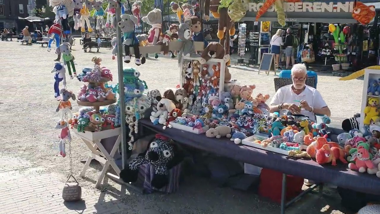 Amsterdam - Museumplein and Museum Market